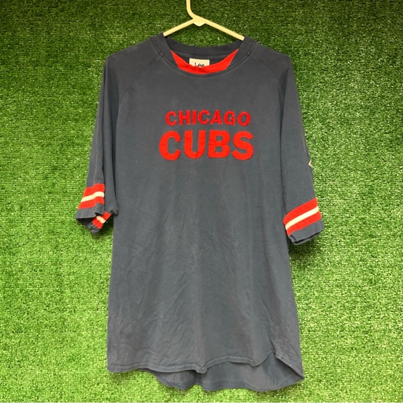 Vintage Other - Chicago Cubs Vintage 90s Lee Sport DISTRESSED Shirt XL MLB IL